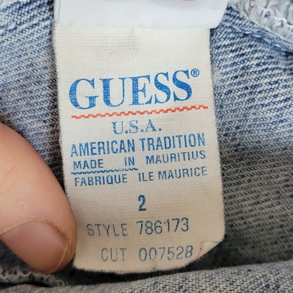 Vintage Original Guess Denim Jacket - Picture 9 of 12